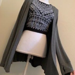 Open Back Yoga Sweater